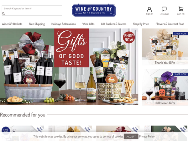 Wine Country Gift Baskets